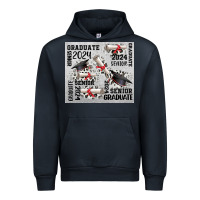 Navy senior 2024 Urban Hoodie - CowGirlArtShop