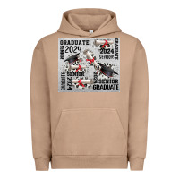 Pigment Burro senior 2024 Urban Hoodie - CowGirlArtShop