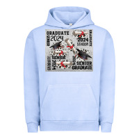 Pigment Grape Ice senior 2024 Urban Hoodie - CowGirlArtShop