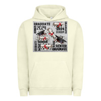 Pigment Pistachio senior 2024 Urban Hoodie - CowGirlArtShop