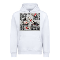 White senior 2024 Urban Hoodie - CowGirlArtShop