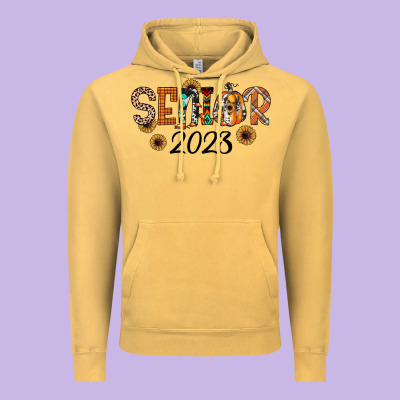 Senior 2023 Fall Vintage Hoodie Designed By Jahusdesignshop
