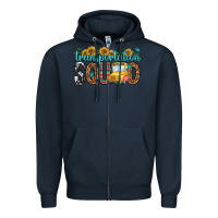 Navy transportation squad Zipper Hoodie - NancyCooperArtShop