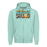 Seafoam transportation squad Zipper Hoodie - NancyCooperArtShop