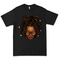 Black afro locs messy bun Premium Tee - texasbilliewilder