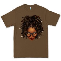 Cacao afro locs messy bun Premium Tee - texasbilliewilder