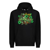 Black s day t rex Premium Hoodie - NancyCooperArtShop