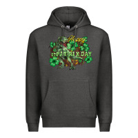Charcoal Heather s day t rex Premium Hoodie - NancyCooperArtShop