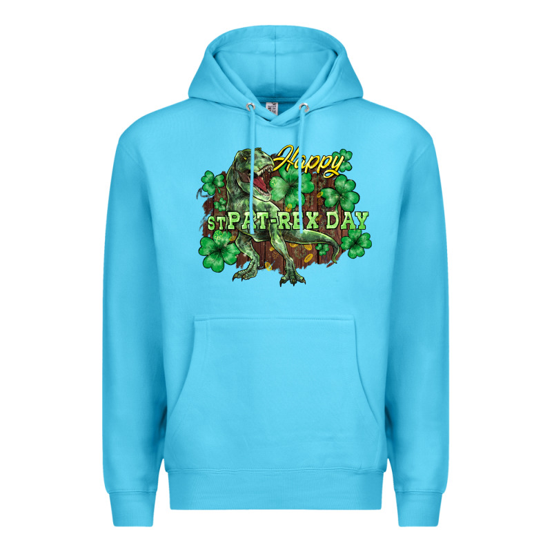 S Day T Rex Premium Hoodie by NancyCooperArtShop | Teevron