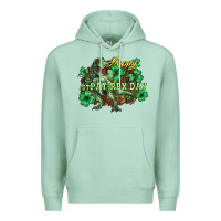 Seafoam s day t rex Premium Hoodie - NancyCooperArtShop