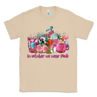 Mushroom western cancer  in october we wear pink coffee cups with ribbons Classic Tee - AdoDesignShop
