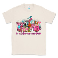 Natural western cancer  in october we wear pink coffee cups with ribbons Classic Tee - AdoDesignShop