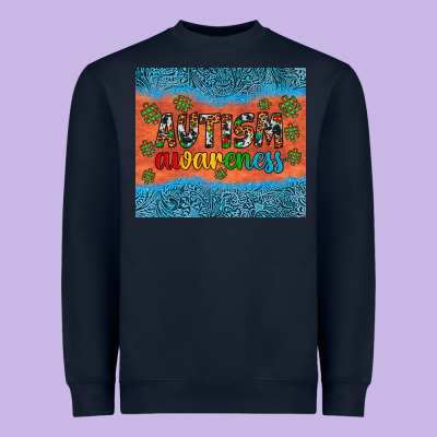 Autism Awareness Heavyweight Sweatshirt Designed By Artiststas