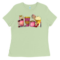 Matcha boss lady coffee cups with money Ladies Tee - texasbilliewilder
