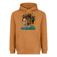 Meerkat momlife skull with bandana Heavyweight Hoodie - Jasminsmagicworld