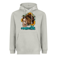 Moon Dust momlife skull with bandana Heavyweight Hoodie - Jasminsmagicworld