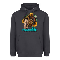 Smoke momlife skull with bandana Heavyweight Hoodie - Jasminsmagicworld