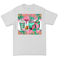 Dove Grey nurse coffee cups Premium Tee - Zillion Design Studio