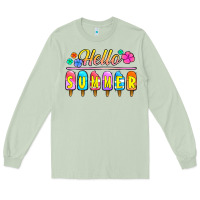 Matcha hello summer popsicles Long Sleeve Tee - Jasminsmagicworld