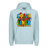 Blue Mist color outside the liner autism awareness Premium Hoodie - JahusDesignShop