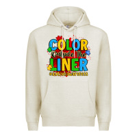Oatmeal Heather color outside the liner autism awareness Premium Hoodie - JahusDesignShop