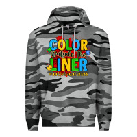 Slate Camo color outside the liner autism awareness Premium Hoodie - JahusDesignShop