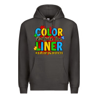 Smoke color outside the liner autism awareness Premium Hoodie - JahusDesignShop