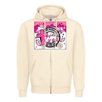 Sandshell doing my best and letting god Zipper Hoodie - MaliasSmallBusiness