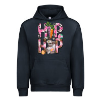 Navy Hip hop Easter Girl Easter Day Urban Hoodie - HowdyJamesFarm