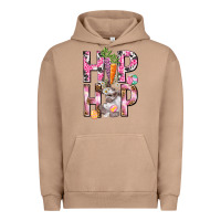 Pigment Burro Hip hop Easter Girl Easter Day Urban Hoodie - HowdyJamesFarm