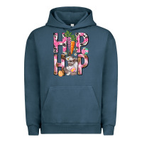 Pigment Midnight Navy Hip hop Easter Girl Easter Day Urban Hoodie - HowdyJamesFarm