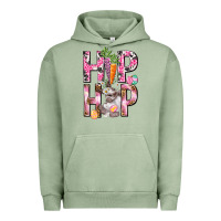 Pigment Oil Green Hip hop Easter Girl Easter Day Urban Hoodie - HowdyJamesFarm