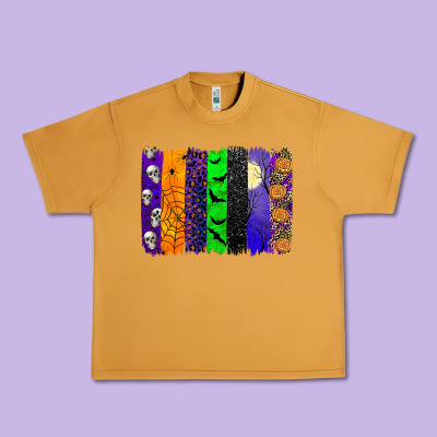 Halloween Brush Stroke Urban Heavy Tee Designed By Jahusdesignshop