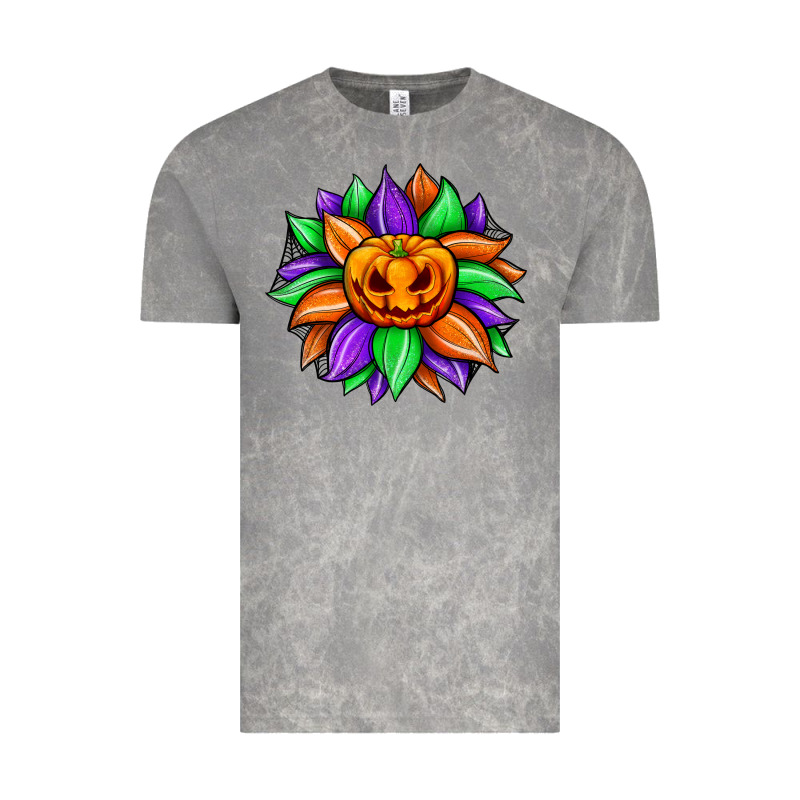 Sunflower Halloween Vintage Tee by JahusDesignShop | Teevron