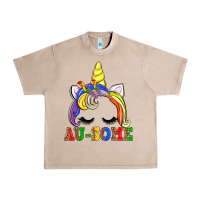 French Oak autism au some  unicorn Urban Heavy Tee - AdoDesignShop
