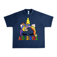 Navy autism au some  unicorn Urban Heavy Tee - AdoDesignShop