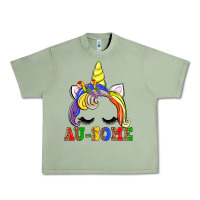 Oil Green autism au some  unicorn Urban Heavy Tee - AdoDesignShop