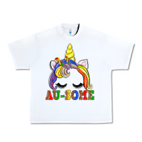 White autism au some  unicorn Urban Heavy Tee - AdoDesignShop