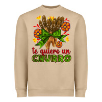 Mushroom Te Gueiro un churro Heavyweight Sweatshirt - AdoDesignShop