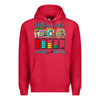 Cardinal battery life of a teacher monday friday Premium Hoodie - NancyCooperArtShop