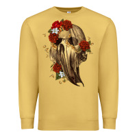 Antique Gold Ghost Skeleton Premium Sweatshirt - RanaPortraitStore