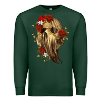 Sports Green Ghost Skeleton Premium Sweatshirt - RanaPortraitStore