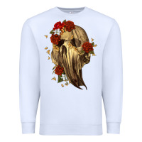 White Ghost Skeleton Premium Sweatshirt - RanaPortraitStore