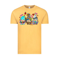 Vintage Mustard teacher gnomes Vintage Tee - AdoDesignShop