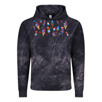 Cloud Black usa ice cream and popsicles Vintage Hoodie - AdoDesignShop