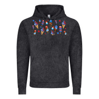 Vintage Black usa ice cream and popsicles Vintage Hoodie - AdoDesignShop