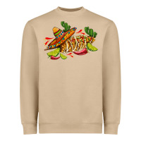 Mushroom mexican elote corn sombrero lime and  cactus Heavyweight Sweatshirt - AdoDesignShop