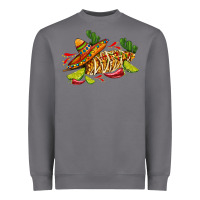 Storm mexican elote corn sombrero lime and  cactus Heavyweight Sweatshirt - AdoDesignShop