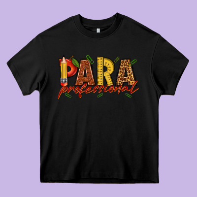 Paraprofessional Heavy Core Tee Designed By Texasbilliewilder