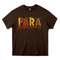 Chocolate Brown paraprofessional Heavy Core Tee - texasbilliewilder